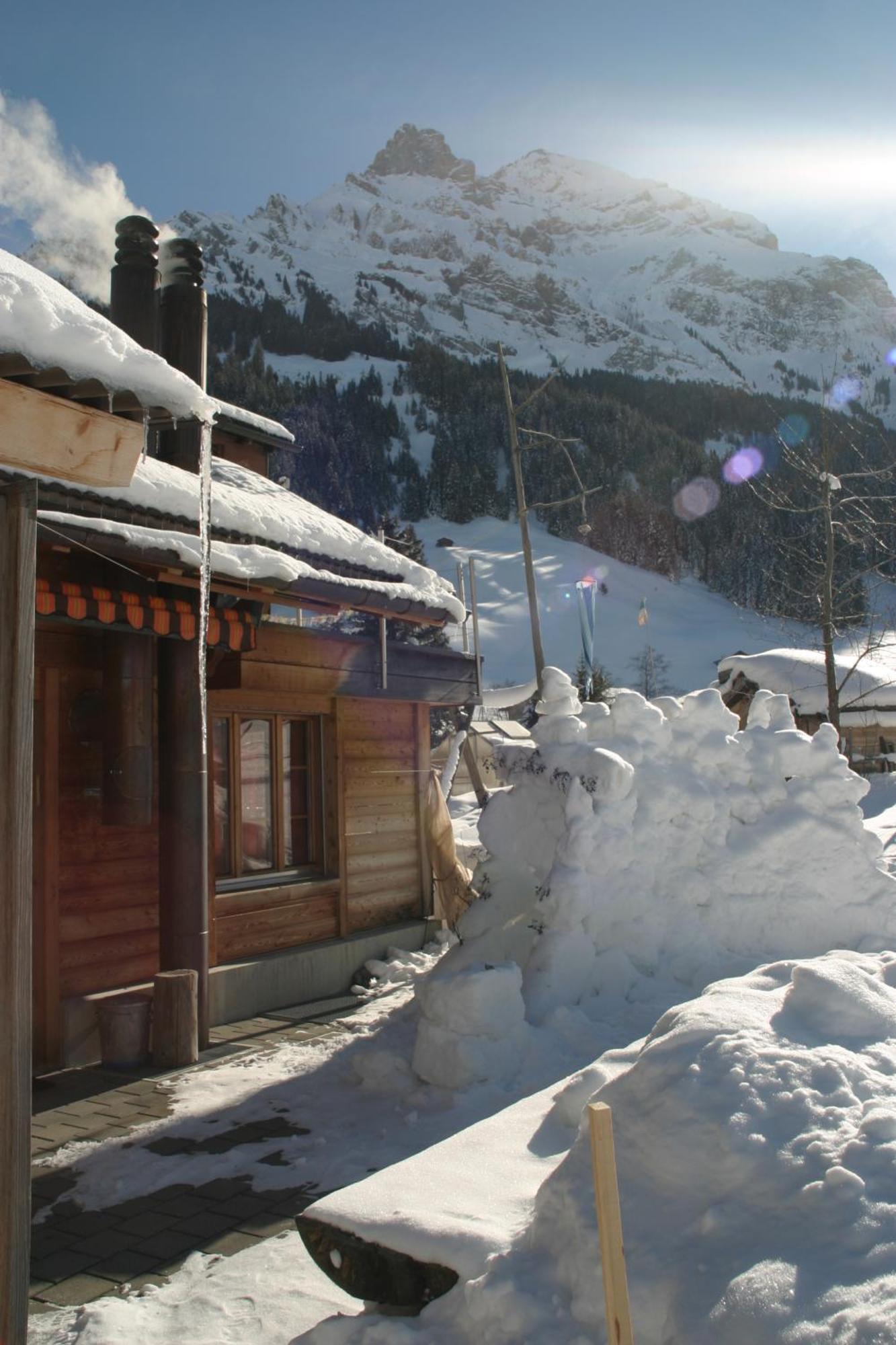 Bergdohle Adelboden Exterior foto