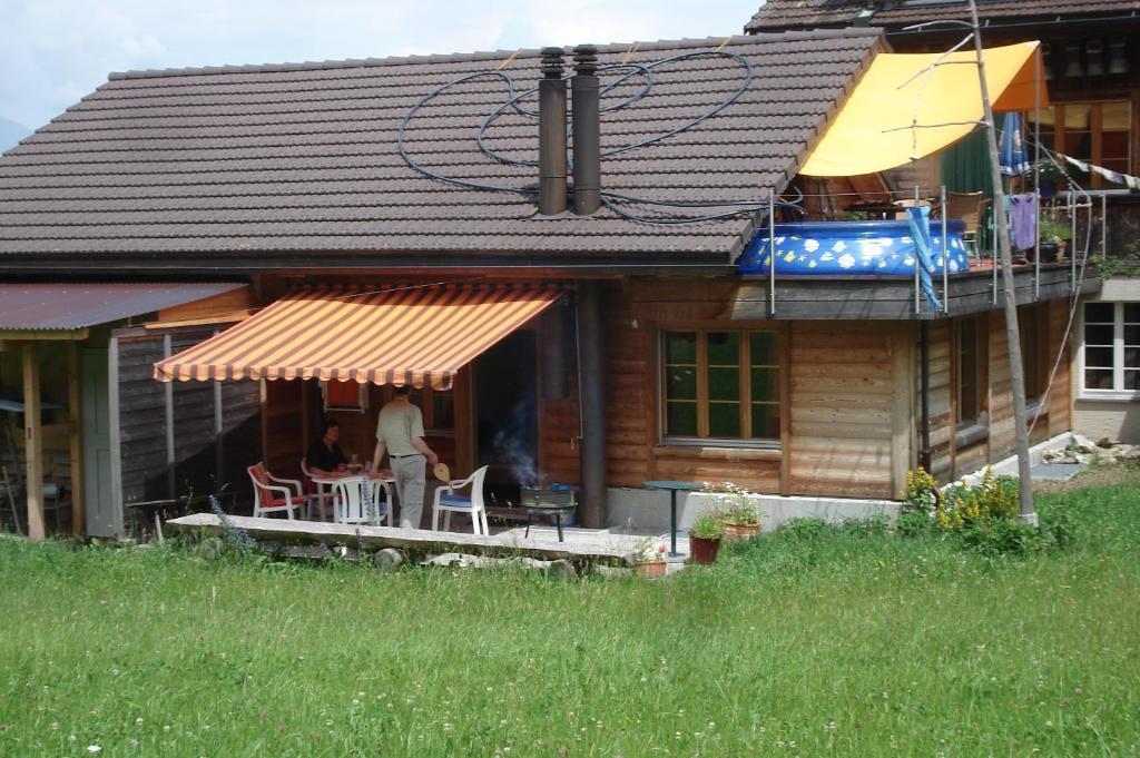 Bergdohle Adelboden Exterior foto