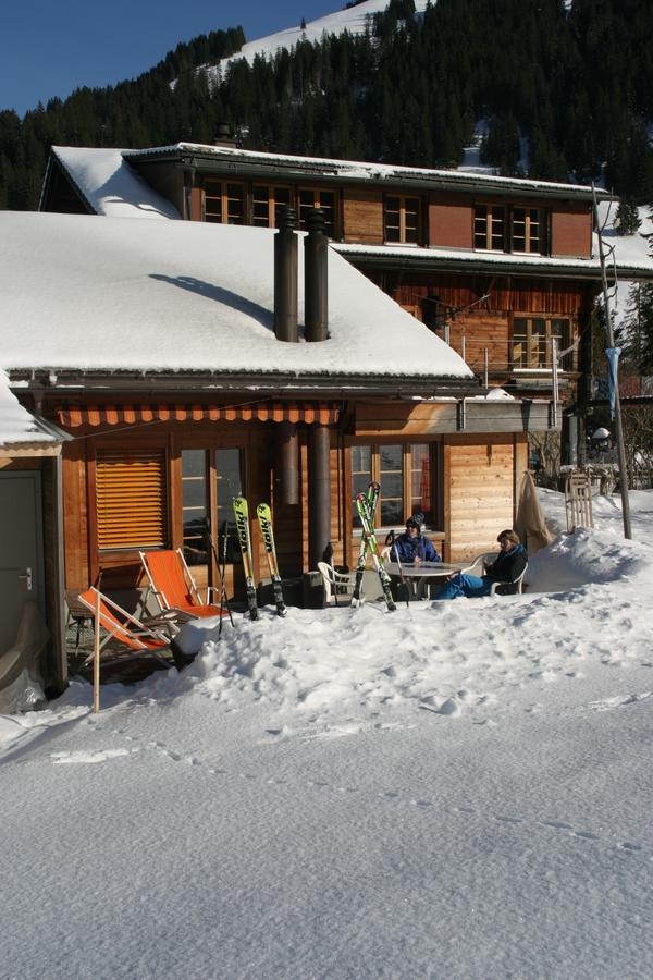 Bergdohle Adelboden Exterior foto