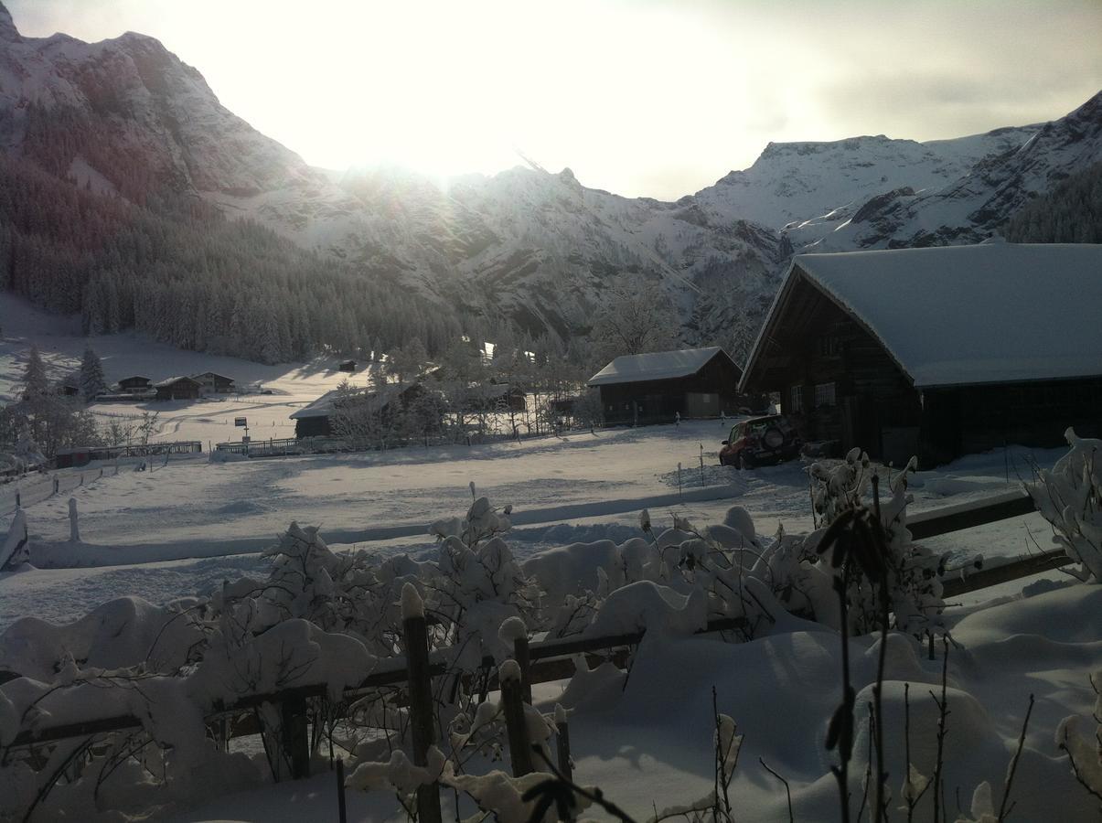 Bergdohle Adelboden Exterior foto